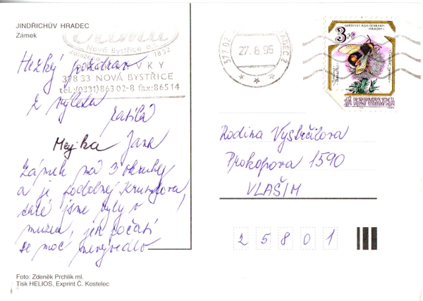 Jindřichův Hradec 1995 95 001 ●